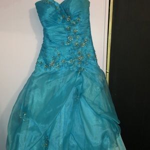 strapless open back dress Iridescent Sequin Mermaid Long Sleeve Tailor Made Prom Dress main image 0